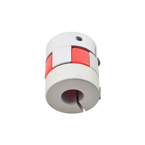 8mm - 10mm Esnek Çeneli Kaplin 25x30mm CNC Adım Motoru Şaft Kaplini