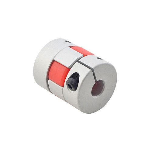 8mm - 12mm Esnek Çeneli Kaplin 25x30mm CNC Adım Motoru Şaft Kaplini