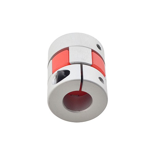 8mm - 12mm Esnek Çeneli Kaplin 25x30mm CNC Adım Motoru Şaft Kaplini