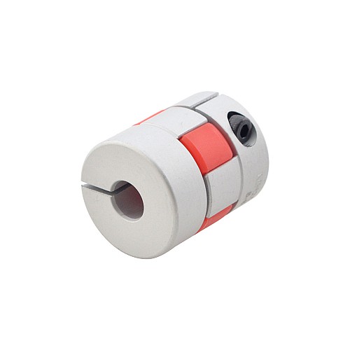 8mm - 8mm Esnek Çeneli Kaplin 25x30mm CNC Adım Motoru Şaft Kaplini