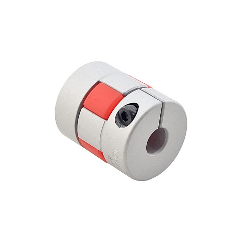 8mm - 8mm Esnek Çeneli Kaplin 25x30mm CNC Adım Motoru Şaft Kaplini