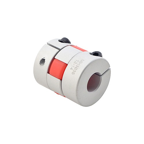 12mm - 14mm Esnek Çene Bağlantısı 30x35mm CNC Adım Motoru Şaft Bağlantısı