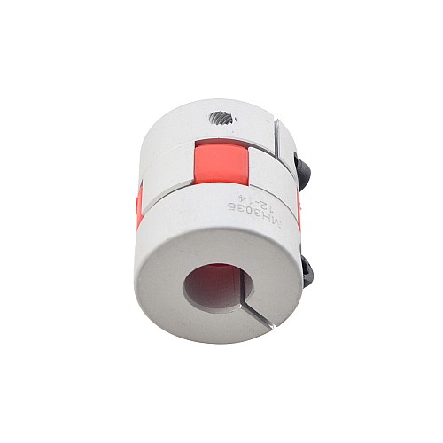 12mm - 14mm Esnek Çene Bağlantısı 30x35mm CNC Adım Motoru Şaft Bağlantısı