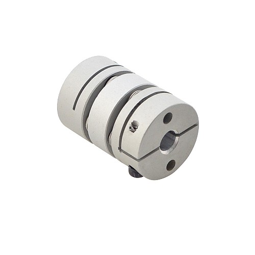 5mm - 5mm Esnek Çift Diskli Kaplin 19x26mm CNC Adım Motoru Şaft Kaplini 5mm - 5mm Esnek Çift Diskli Kaplin 19x26mm CNC Adım Motoru Şaft Kaplini