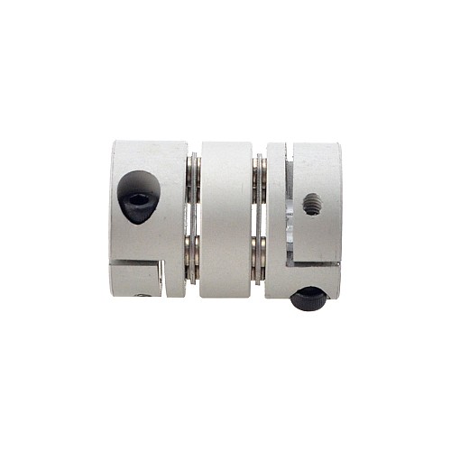 8mm - 8mm Esnek Çift Diskli Kaplin 19x26mm CNC Adım Motoru Şaft Kaplini 8mm - 8mm Esnek Çift Diskli Kaplin 19x26mm CNC Adım Motoru Şaft Kaplini