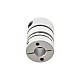 8mm - 8mm Esnek Çift Diskli Kaplin 19x26mm CNC Adım Motoru Şaft Kaplini 8mm - 8mm Esnek Çift Diskli Kaplin 19x26mm CNC Adım Motoru Şaft Kaplini