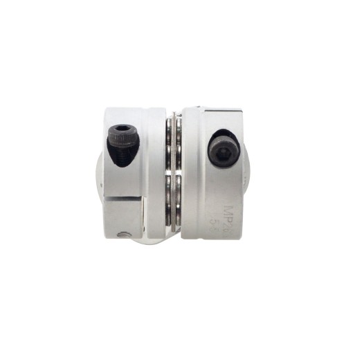 5mm - 5mm Esnek Tek Diskli Kaplin 26x26mm CNC Adım Motoru Şaft Kaplini