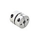 5mm - 6,35mm Esnek Tek Diskli Kaplin 26x26mm CNC Adım Motoru Şaft Kaplini