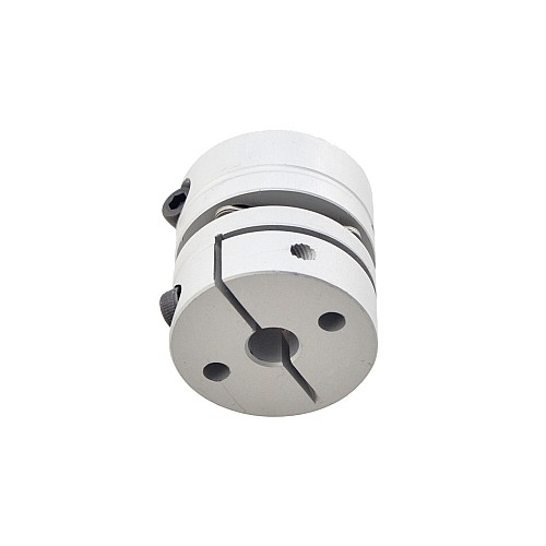 5mm - 6,35mm Esnek Tek Diskli Kaplin 26x26mm CNC Adım Motoru Şaft Kaplini