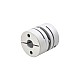 8mm - 10mm Esnek Tek Diskli Kaplin 26x26mm CNC Adım Motoru Şaft Kaplini