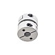 8mm - 10mm Esnek Tek Diskli Kaplin 26x26mm CNC Adım Motoru Şaft Kaplini