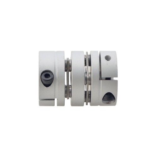 5mm - 5mm Esnek Çift Diskli Kaplin 26x35mm CNC Adım Motoru Şaft Kaplini