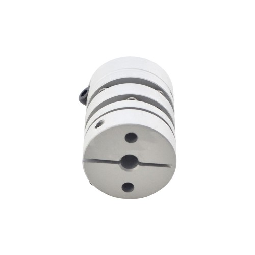 5mm - 5mm Esnek Çift Diskli Kaplin 26x35mm CNC Adım Motoru Şaft Kaplini
