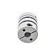 8mm - 10mm Esnek Çift Diskli Kaplin 26x35mm CNC Adım Motoru Şaft Kaplini 8mm - 10mm Esnek Çift Diskli Kaplin 26x35mm CNC Adım Motoru Şaft Kaplini