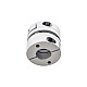 10mm - 14mm Esnek Tek Diskli Kaplin 32x29mm CNC Adım Motoru Şaft Kaplini 10mm - 14mm Esnek Tek Diskli Kaplin 32x29mm CNC Adım Motoru Şaft Kaplini