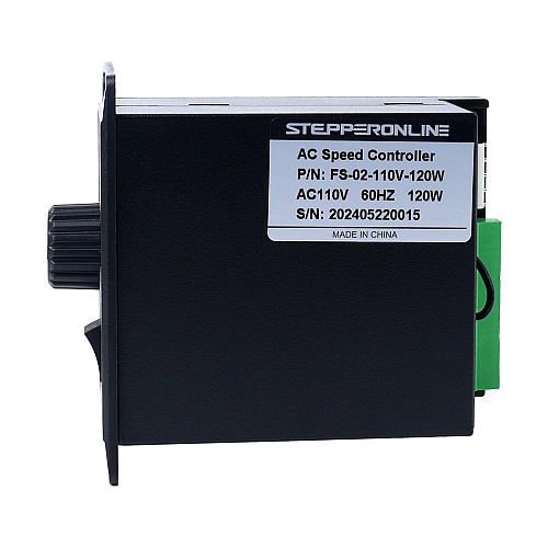 Değişken Hızlı Motor için 120W Tek Fazlı 110VAC Motor Hız Kontrol Cihazı Değişken Hızlı Motor için 120W Tek Fazlı 110VAC Motor Hız Kontrol Cihazı