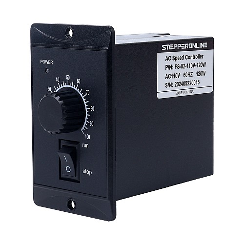 Değişken Hızlı Motor için 120W Tek Fazlı 110VAC Motor Hız Kontrol Cihazı Değişken Hızlı Motor için 120W Tek Fazlı 110VAC Motor Hız Kontrol Cihazı