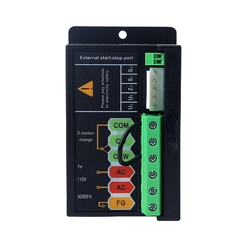 Değişken Hızlı Motor için 15W Tek Fazlı 110VAC Motor Hız Kontrol Cihazı Değişken Hızlı Motor için 15W Tek Fazlı 110VAC Motor Hız Kontrol Cihazı