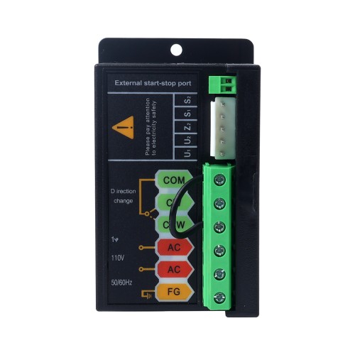 Değişken Hızlı Motor için 40W Tek Fazlı 110VAC Motor Hız Kontrol Cihazı Değişken Hızlı Motor için 40W Tek Fazlı 110VAC Motor Hız Kontrol Cihazı