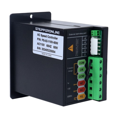 Değişken Hızlı Motor için 60W Tek Fazlı 110VAC Motor Hız Kontrol Cihazı Değişken Hızlı Motor için 60W Tek Fazlı 110VAC Motor Hız Kontrol Cihazı