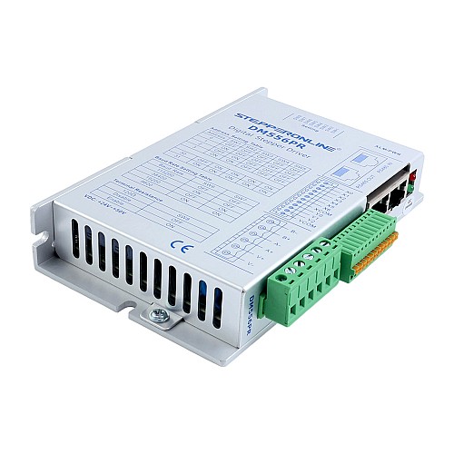 Nema 23, 24, 34 Step Motor için Y Serisi Modbus RS485 Step Motor Sürücüsü 0-4.0A 24-50VDC - DM556PR | StepperOnline Nema 23, 24, 34 Step Motor için Y Serisi Modbus RS485 Step Motor Sürücüsü 0-4.0A 24-50VDC - DM556PR | StepperOnline