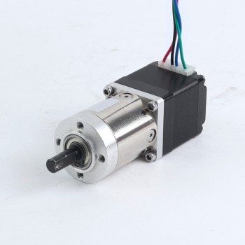 İkinci El – Çin Deposu - Nema 11 Step Motor L=31mm Arka Şaft, Vida Deliği ve 27:1 Dişli Oranı ile