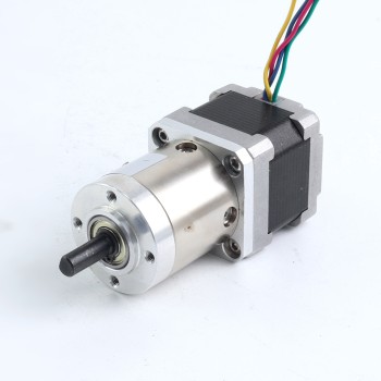 İkinci El – Çin Deposu - Nema 14 Step Motor Bipolar L=34mm Dişli Oranı 19:1 Planet Dişli Kutusu