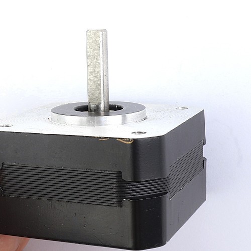 Kullanılmış - E Serisi Nema 17 Bipolar 1,8 derece 17 Ncm (24,07 oz.in) 1A 42x42x23mm 4 Kablo