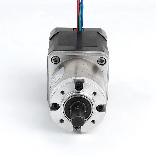 Kullanılmış - Nema 17 Bipolar Step Motor L=48mm Dişli Oranı 51:1 Planet Dişli Kutusu
