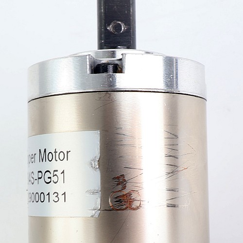 Kullanılmış - Nema 17 Bipolar Step Motor L=48mm Dişli Oranı 51:1 Planet Dişli Kutusu
