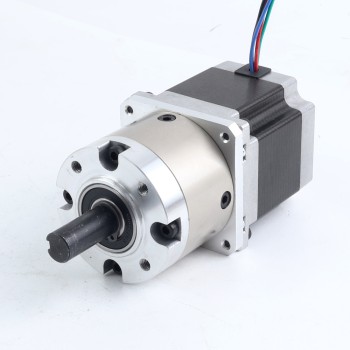 İkinci El – Çin Deposu - Nema 23 Step Motor Bipolar L=56mm Dişli Oranı 47:1 Planet Dişli Kutusu