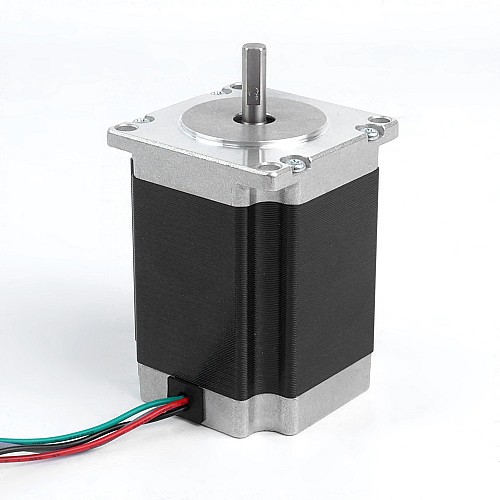 Kullanılmış - Nema 23 Bipolar 1.8 derece 1.9 Nm (269.06 oz.in) 2.8A 57x57x76mm 4 Kablo Kullanılmış - Nema 23 Bipolar 1.8 derece 1.9 Nm (269.06 oz.in) 2.8A 57x57x76mm 4 Kablo