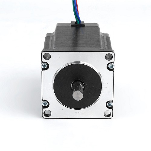 Kullanılmış - Nema 23 Adım Motoru 2,4 Nm (339,87 oz.in) 4A 57x57x82mm 8mm Şaft 4 Kablo Kullanılmış - Nema 23 Adım Motoru 2,4 Nm (339,87 oz.in) 4A 57x57x82mm 8mm Şaft 4 Kablo