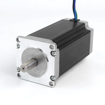 İkinci El – Çin Deposu - Nema 23 Bipolar 3Nm (425oz.in) 4.2A 57x57x113mm 4 Kablolu Adım Motoru CNC
