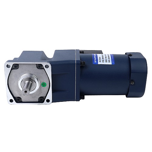 90W 220VAC 50Hz 135RPM 4,60Nm (651,41oz.in) Flanşlı 90mm Dik Açılı Şanzıman Kama Yolu Şaft Tek Fazlı AC Endüksiyon Motoru 90W 220VAC 50Hz 135RPM 4,60Nm (651,41oz.in) Flanşlı 90mm Dik Açılı Şanzıman Kama Yolu Şaft Tek Fazlı AC Endüksiyon Motoru