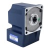 200W 220/380VAC 60.00Nm (8496.70oz.in) Flanşlı 104mm Dik Açı Şanzıman İçi Boş Şaft Üç Fazlı AC Endüksiyon Motoru