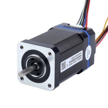 ESS Serisi 0,72Nm(101,96oz.in) Nema 17 Entegre RS485 Kapalı Döngü Adım Servo Motor 24VDC 1000PPR
