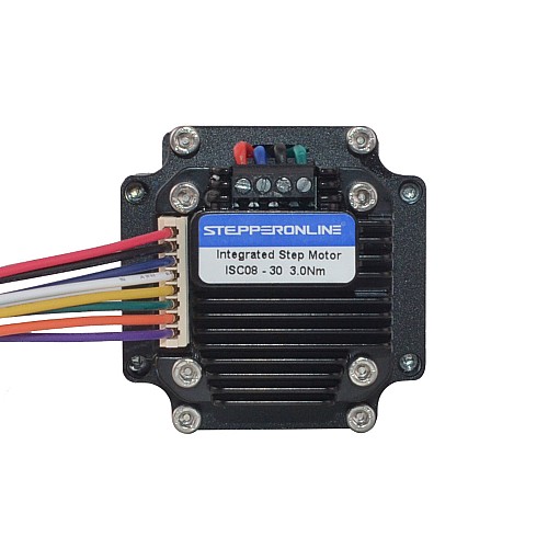 Nema 23 Entegre Adım Motoru 300 Ncm (424,83 oz.in) Kontrolörlü ISC08 12-38 VDC Nema 23 Entegre Adım Motoru 300 Ncm (424,83 oz.in) Kontrolörlü ISC08 12-38 VDC