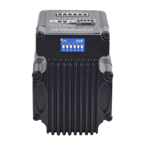 CN Satışta - NEMA 23 Entegre Kolay Servo Motor 90W 3000rpm 0,3Nm (42,49oz.in) 20-50VDC Fırçasız DC Servo Motor