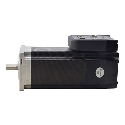 NEMA 23 Entegre Kolay Servo Motor 180W 3000rpm 0,6Nm (84,98oz.in) 20-50VDC Servo Motor - Kısa Şaft