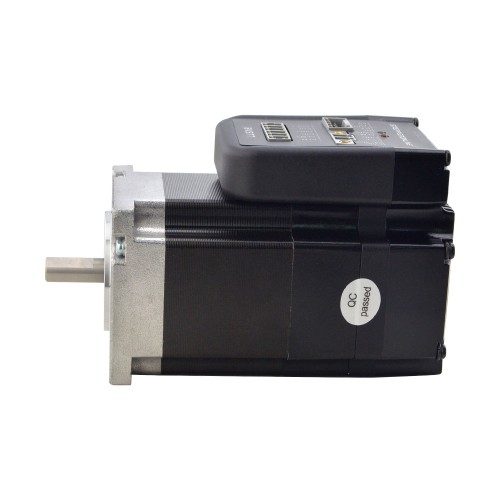 NEMA 23 Entegre Kolay Servo Motor 90W 3000rpm 0,3Nm (42,49oz.in) 20-50VDC Servo Motor - Kısa Şaft