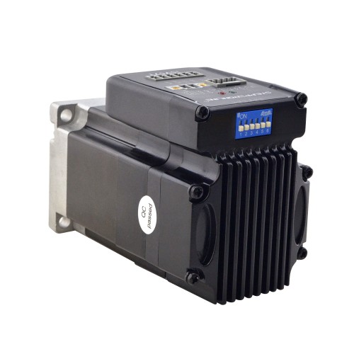 NEMA 23 Entegre Kolay Servo Motor 90W 3000rpm 0,3Nm (42,49oz.in) 20-50VDC Servo Motor - Kısa Şaft
