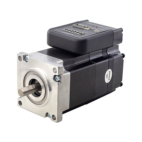NEMA 23 Entegre Kolay Servo Motor 90W 3000rpm 0,3Nm (42,49oz.in) 20-50VDC Servo Motor - Kısa Şaft