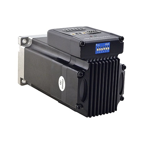 NEMA 23 Entegre Kolay Servo Motor 130W 3000rpm 0,45Nm (63,73oz.in) 20-50VDC Servo Motor - Kısa Şaft NEMA 23 Entegre Kolay Servo Motor 130W 3000rpm 0,45Nm (63,73oz.in) 20-50VDC Servo Motor - Kısa Şaft