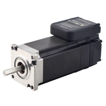 CN Satışta - NEMA 23 Entegre Kolay Servo Motor 180W 3000rpm 0,6Nm (84,98oz.in) 20-50VDC Fırçasız DC Servo Motor