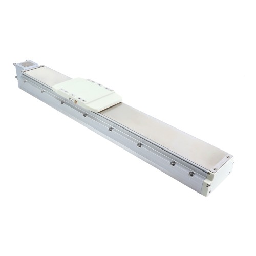 LG12 Serisi Bilyalı Vidalı Motorlar Maksimum Yatay/Dikey Yük Kapasitesi 88 kg/22 kg Strok 500 mm Servo Motor için