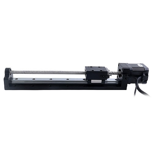 Nema 17 step motor bilyalı vida lineer aktüatör 2,5A Strok 200mm 0,5Nm(70,81oz-in) Kurşun adımı 12mm(0,4724") sensörlü - LMD17S19B2B25-200 | StepperOnline