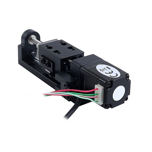 Nema8 step motor bilyalı vida lineer aktüatör 0,5A Strok 30mm 0,01Nm(1,416oz.in) Kurşun adımı 1mm(0,0393") sensörlü - LMD8S12BSS05-030 | StepperOnline
