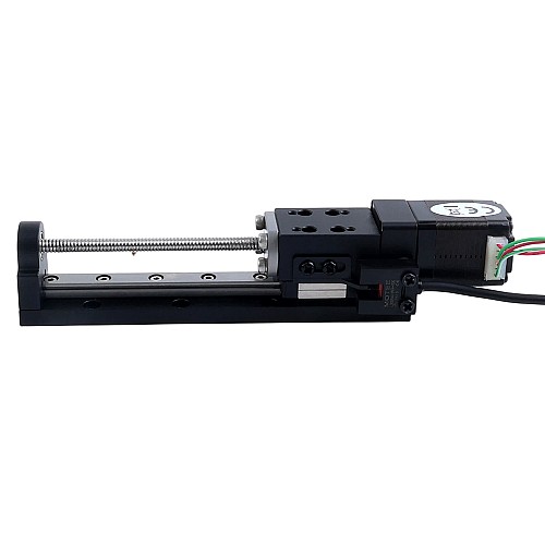 Nema 8 step motor bilyalı vida lineer aktüatör 0,5A Strok 90mm 0,01Nm(1,416oz.in) Kurşun adımı 1mm(0,0393") sensörlü - LMD8S12BSS05-090 | StepperOnline