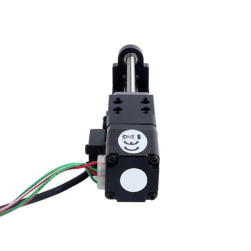 Nema 8 step motor bilyalı vida lineer aktüatör 0,5A Strok 90mm 0,01Nm(1,416oz.in) Kurşun adımı 1mm(0,0393") sensörlü - LMD8S12BSS05-090 | StepperOnline